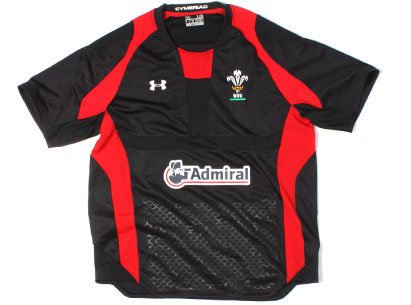 Wales 2011/12 Alternate Replica Rugby Shirt - size Medium Wales 2011/12 Alternate Replica Rugby Shirt - size Medium