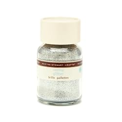 Martha Stewart Crafts Fine Glitter, Sterling, 1-1/2 Ounces