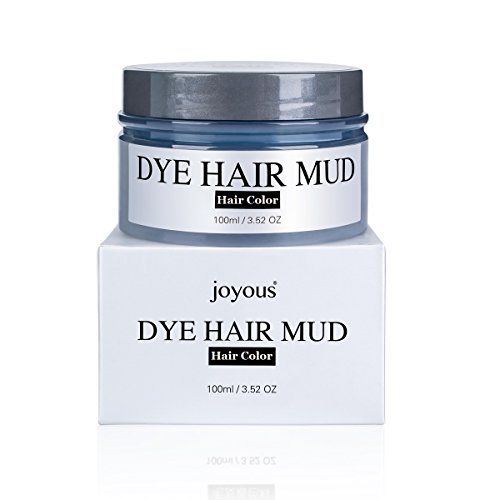 Professional Temporary Dye Hair Mud Highlights Instant Hair Color Cream Touch Up Sharon Hairstyle DIY (Gray)