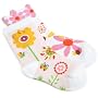 Country Kids Girls  2 Pack Daisy Sock With Colorful Stripe Tight