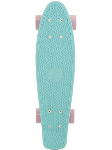 Penny Pastel Complete Skateboard, 22-Inch, Mint/Lemon/Lilac Images