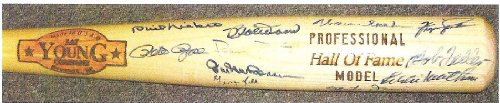 Baseball Hall of Famers with Pete Rose Multi-Signed Bat - Autographed MLB Bats
