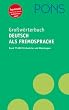 PONS Gro�w�rterbuch Deutsch als Fremdsprache. Rund 77.000 Stichw�rter und Wendungen