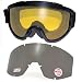 Global Vision Windshield Kit II Goggles with Yellow and Smoke Lenses