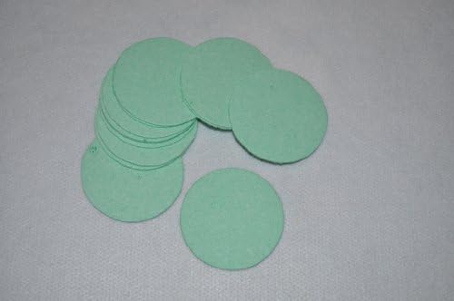 Compressed Sponge - 3" Round - 24 Pack of Green