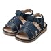 Little Blue Lamb Squeaky Sandals Navy Blue Size 4/21