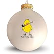 Glass Ornament - Field Hockey Chick