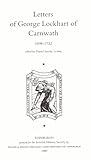Letters of George Lockhart of Carnwath 1698-1732