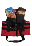 Child 30 - 50 lbs Flotation Aid Life Vest - Type III PFD, Disney Pixar's Cars