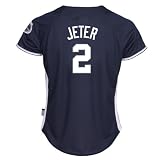 Derek Jeter 2008 MLB All-Star Game Women's Cool Base BP Jersey