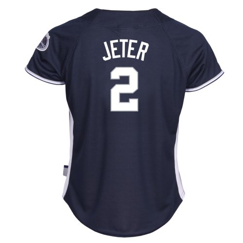 Derek Jeter 2008 MLB All-Star Game Women's Cool Base BP Jersey