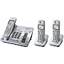 Panasonic KX-TG6073S 5.8 GHz Expandable Digital Cordless Answering System with 3 Handsets