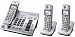 Panasonic KX-TG6073S 5.8 GHz Expandable Digital Cordless Answering System with 3 Handsets