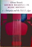 Source readings in music history