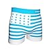 Crazy Cool® Mens Comfortable Fun Nylon Seamless Short Boxer 6-Pack