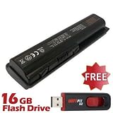 Battpit™ Laptop / Notebook Battery Replacement for HP Pavilion dv4-2173nr (8800 mAh) with FREE 16GB Battpit™ USB Flash Drive