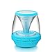Bluetooth Speakers, Eachine Vivid Jar Portable Bluetooth Speaker with Lights, FM Radio, Compatible with iPhone, iPad, Samsung and More, Blue