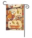 Whooo Did It Garden Flag