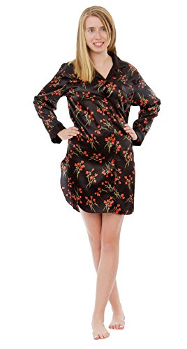 Women's Night Shirts, Jacquard or Printed, Up2date Fashion Style# NSJQ-11