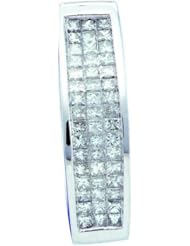 0.50CTW DIAMOND INVISIBLE PENDANT