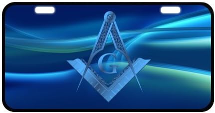 Funny Masonic plate number Masonic license plate Masonic number plate Metal License Plate,Vanity License Plate,Metal Car License Plate Size 11.8" X 6.1