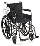 Invacare V18RLR Veranda Wheelchair 18 x 16 with Removable Arms and Elevating Legrests