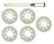SE Diamond Cutting Disc - 5 Pc Set (1/8 Shank)
