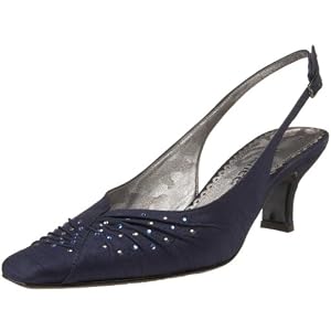 Buy J.Renee Ladies Reva Pump,Navy,7.5 W US by J.Renee
