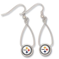 Pittsburgh Steelers French Loop Earrings