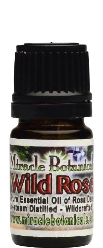 Rose Essential Oil (100% Pure Rosa Damascena) 5ml
