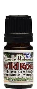 Rose Essential Oil (100% Pure Rosa Damascena) 5ml
