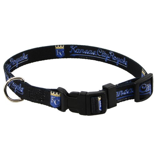 Kansas City Royals Adjustable Dog Collar (Medium)