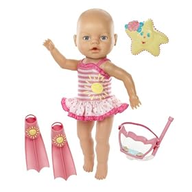 Baby Born  Baby Born Amazing Bubbles N Swim Doll - Girl