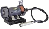 3 Mini Bench Grinder with Flexible Shaft