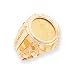 14k 1/10th American Eagle Coin Ring Mounting