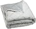 Northpoint Dreamy Soft Micro-Mink Quilted Throw, Cool Gray