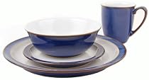 Denby Imperial Blue 16 Piece Boxed Tableware Set