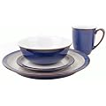 Denby Imperial Blue 16 Piece Boxed Tableware Set