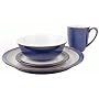 Denby Imperial Blue 16 Piece Boxed Tableware Set