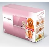 Nintendo 3DS - Pearl Pink Bundle Nintendogs + Cats: Toy Poodle and New Friends ~ Nintendo