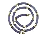 Lavender Jade Curved Bar Single-Row Vera-Link Necklace, 14k Gold