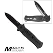 Black Xtreme Double Blade Tactical Folder