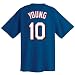 Michael Young Texas Rangers Name and Number T-Shirt (Medium)