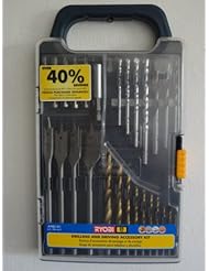 From Amazon.com. Click for details:
 Home Improvement: Ryobi 31-Piece Drilling & Driving Accessory Kit - Ryobi Home Improvement: Ryobi 31-Piece Drilling & Driving Accessory Kit - Ryobi
