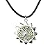 Sunflower Aromatherapy Essential Oil Diffuser Necklace Locket Pendant Jewelry