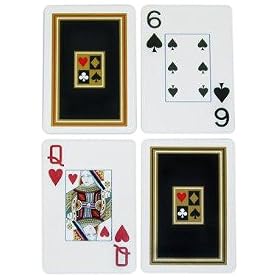 Copag Bridge Size Jumbo Index Playing Cards (4 Suits Setup)