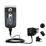 International Wall / AC Charger for the Sony Ericsson z558i - Gomadic Brand w/ TipExchange Technology