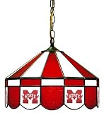 16 Swag Hanging Lamp Light Mississippi State University Bulldogs - Free Shipping