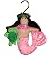 Mermaid Hawaiian Christmas Ornament