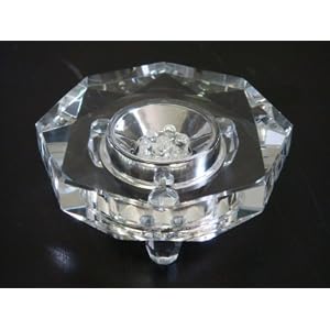 7LED Colored lights Illuminated Crystal Display Stand Base Swarovski by H-MSHOP